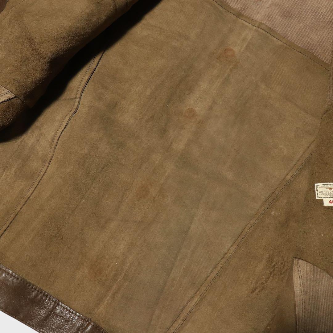 初期★WAREHOUSE★50s 3rd レザージャケット★トラッカージャケット