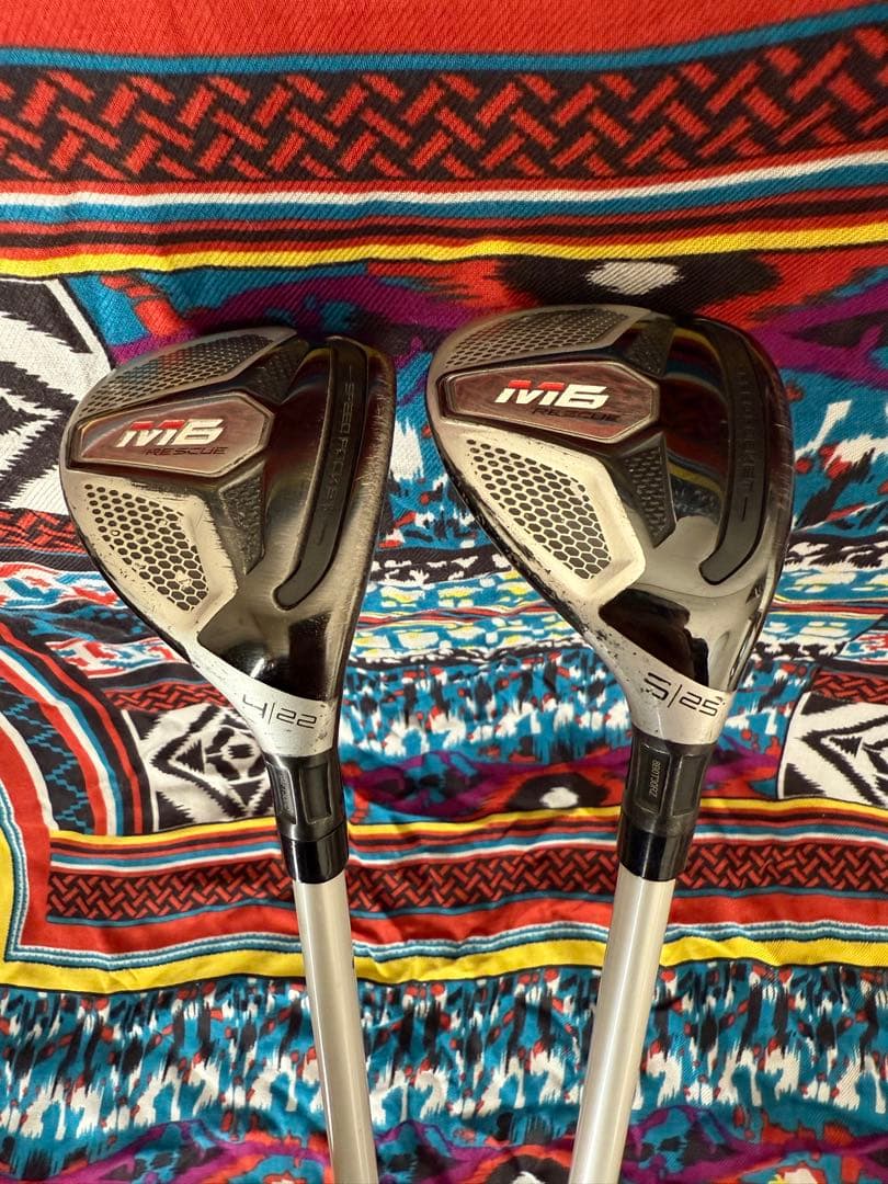 テーラーメイドM6 ユーティリティ　U4 Ｕ５　2本セット　レディース