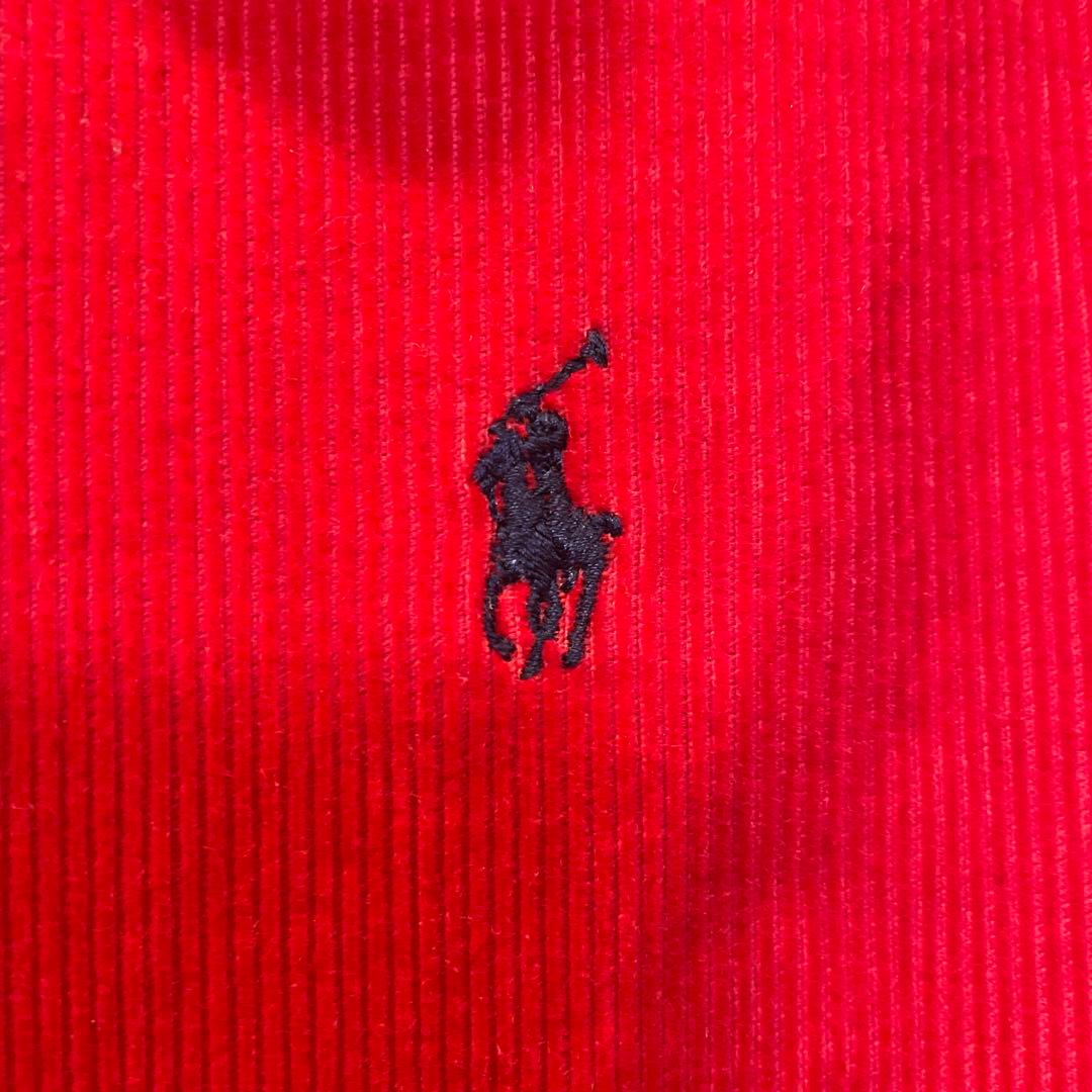 ◯ポロ・ラルフ・ローレン 赤 コーデュロイ スウィングトップ