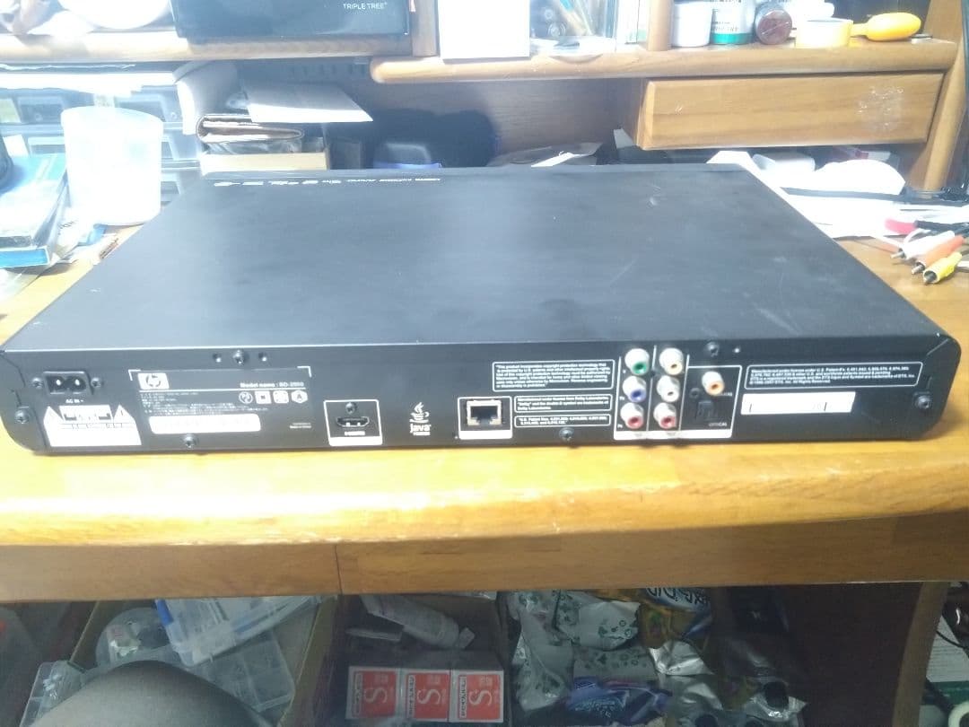 【動作確認済】hp BD-2000 Blu-rayプレーヤー