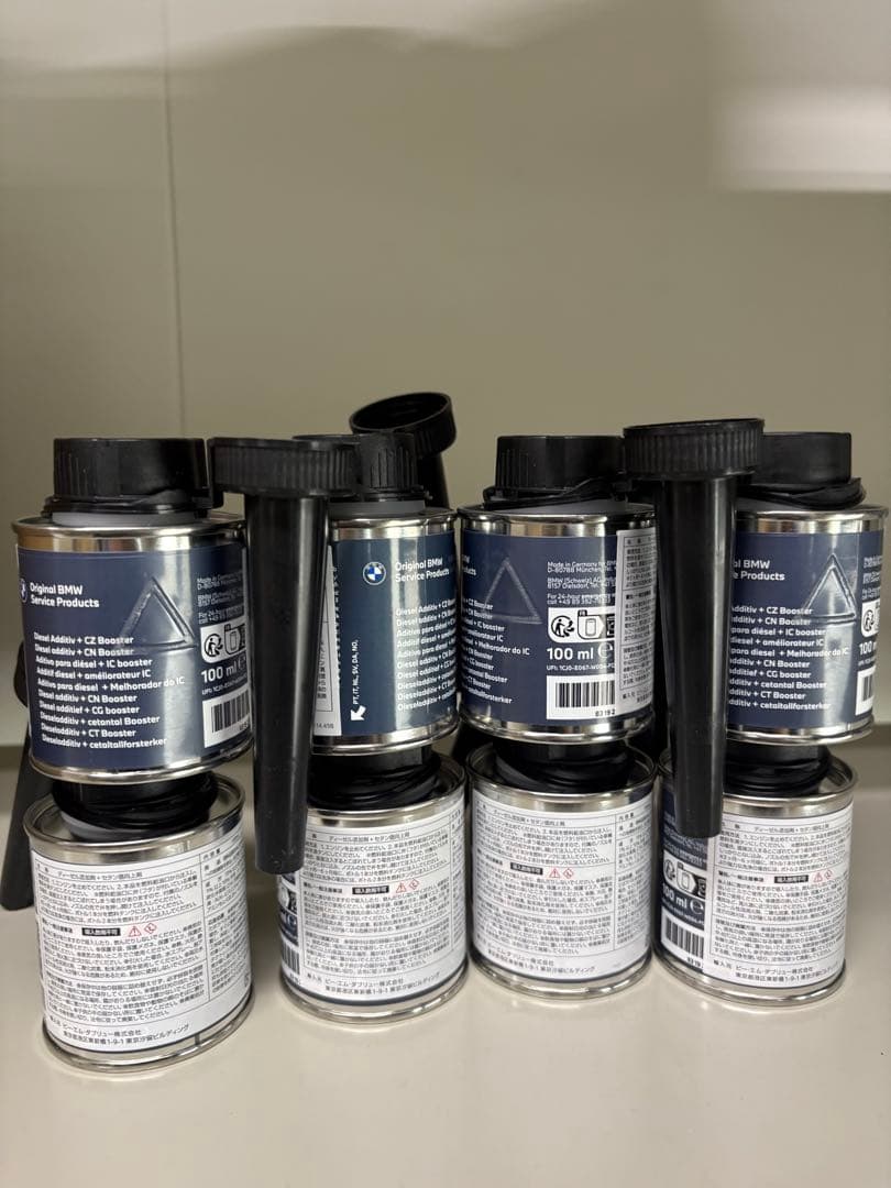  純正品 ディーゼル添加剤+セタン価ブースター　8本セット