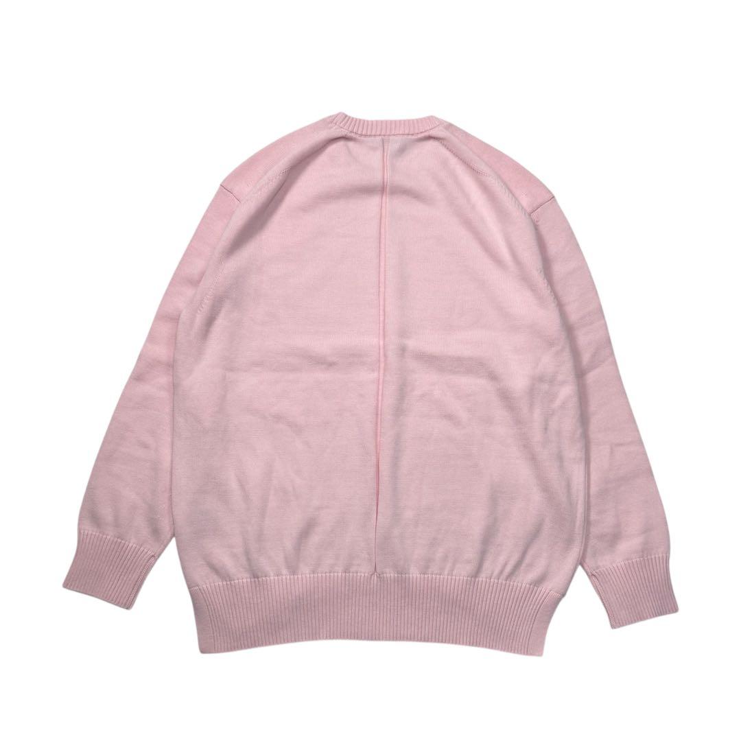 綺麗なカラー Drawer コットン カシミヤ ニット 長袖 ピンク サイズ２