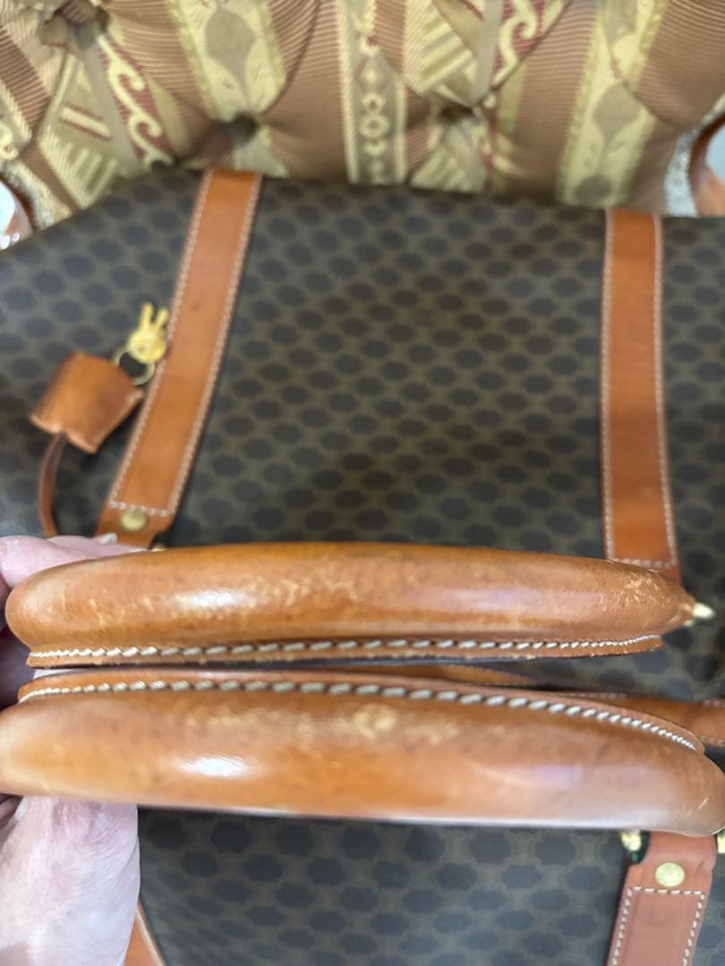 CELINE Paris ✨️マカダム トリオンフ ボストンバッグ