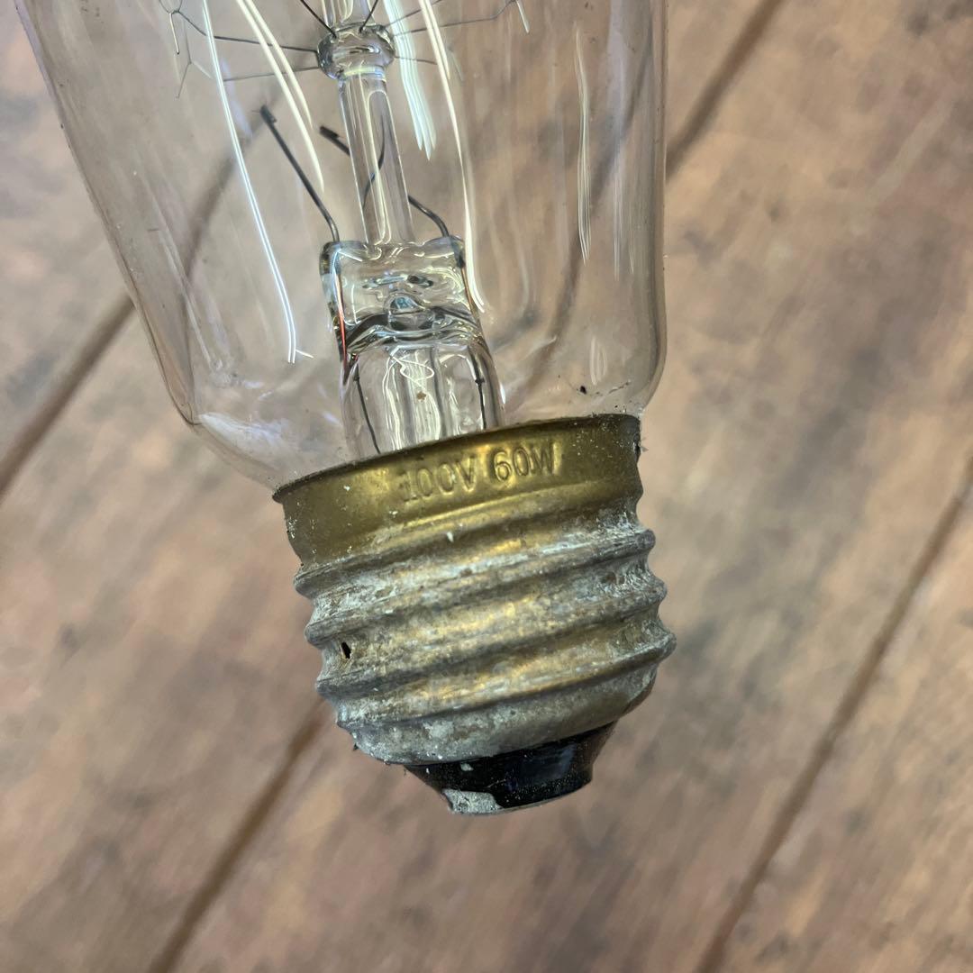 アンティーク インダストリアル 工業風ペンダントライト アイアンフレーム 古道具