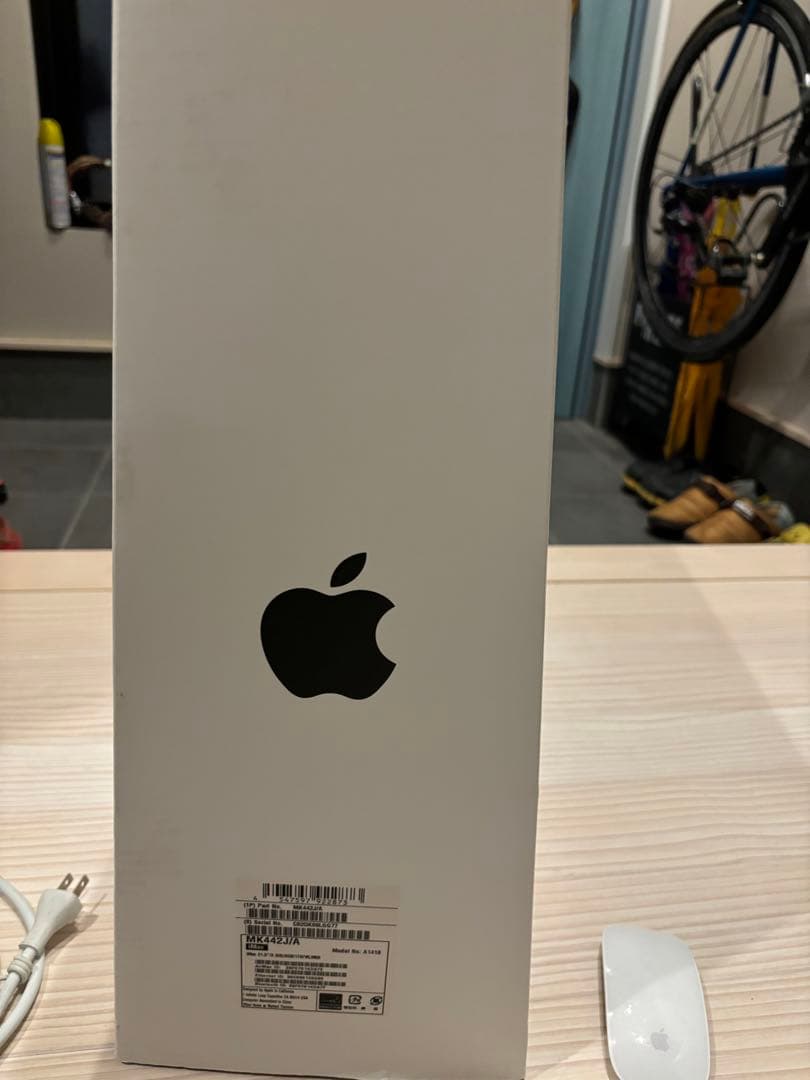 Apple iMac シルバー 本体とマウス　箱付き