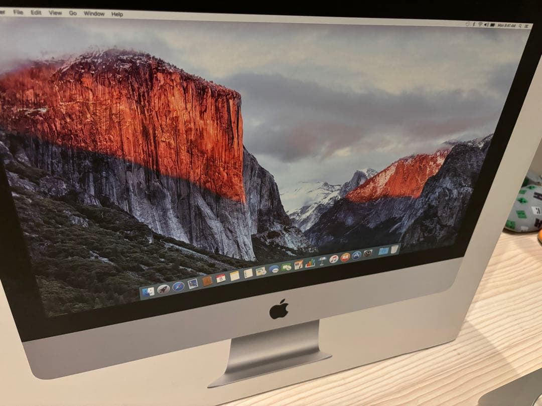 Apple iMac シルバー 本体とマウス　箱付き