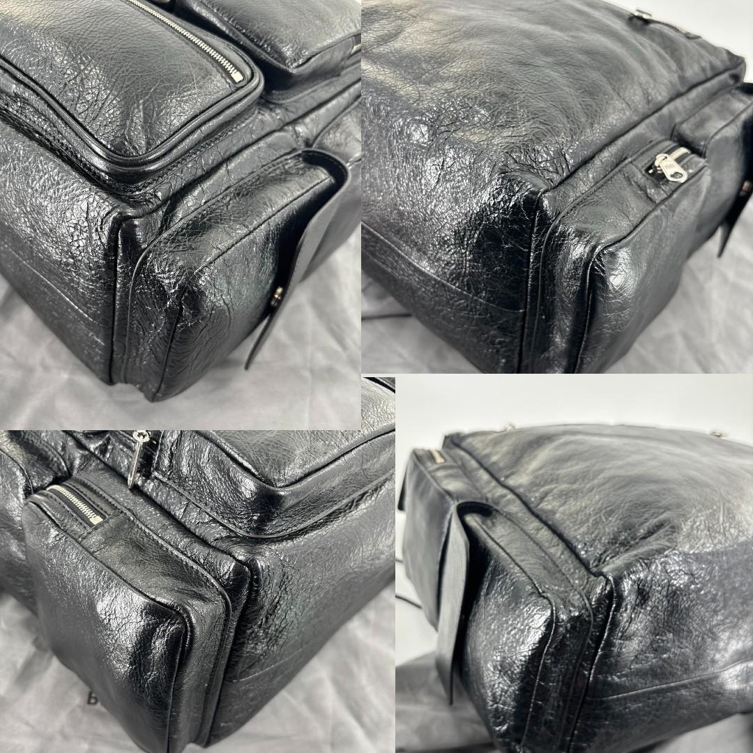 新品未使用 現行 バレンシアガ SUPERBUSY ラージ スリングバッグ 黒