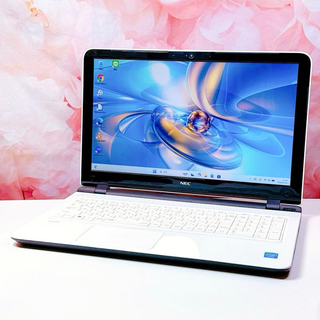 新品SSDで爆速✨ windows11 ノートパソコン✨薄型 オフィス カメラ付