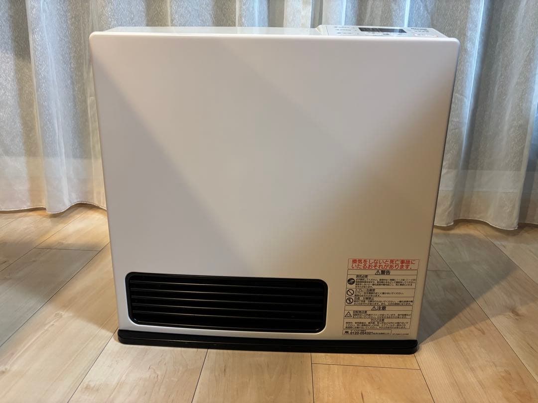 【保管未使用品】リンナイ　都市ガスファンヒーター　SRC-364E ホース付