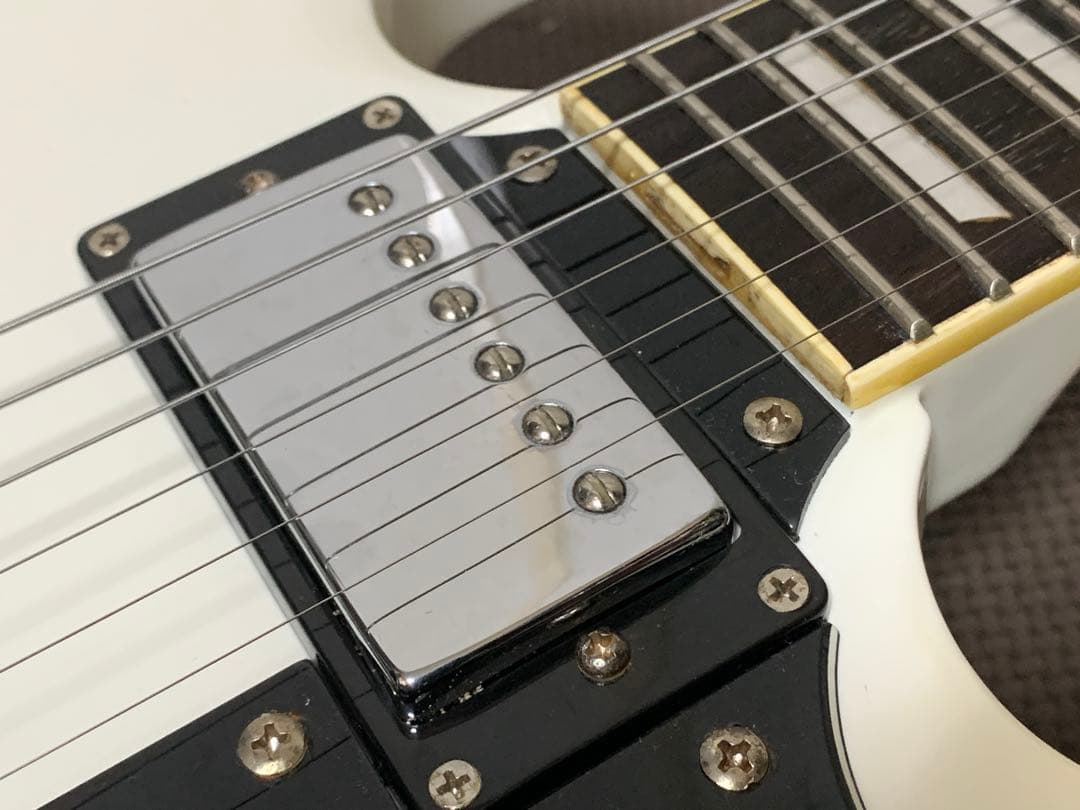 Blitz ブリッツ SG 白 エレキギター