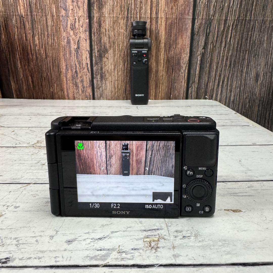 SONY VLOGCAM デジカメ ZV-1G シューティンググリップキット
