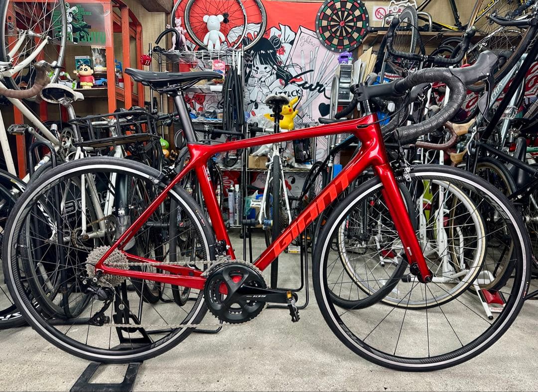 GIANT TCR ADVANCED 2 KOM基本分解発送送料無料！