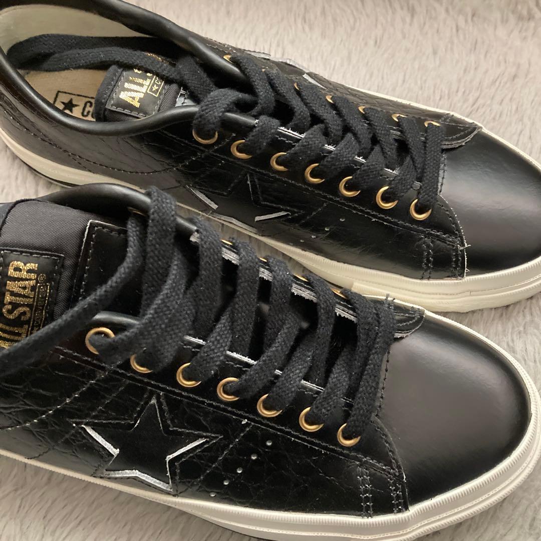 コンバース ワンスター OX ブラック 26cm