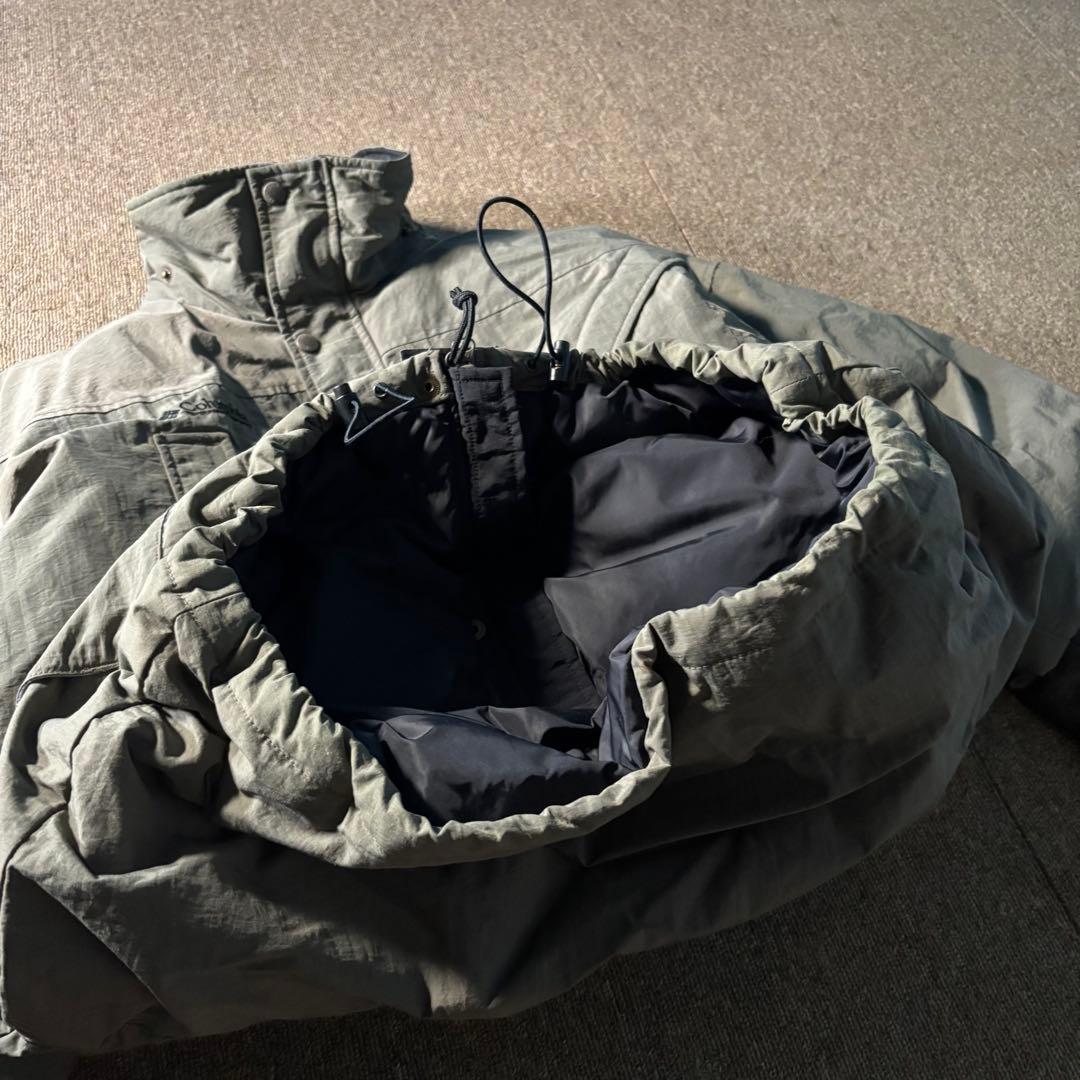 Columbia00s ダウンジャケット モンスター ダブルジップ ドローコード