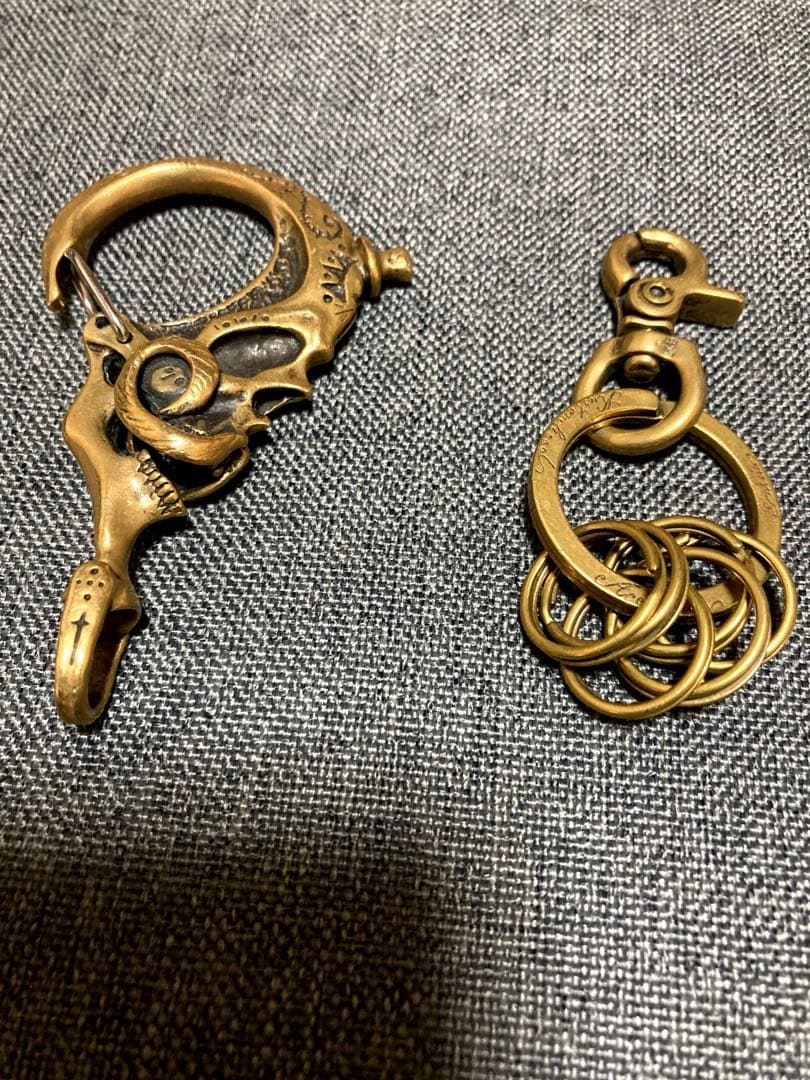 galcia スカルデザイン キーホルダー