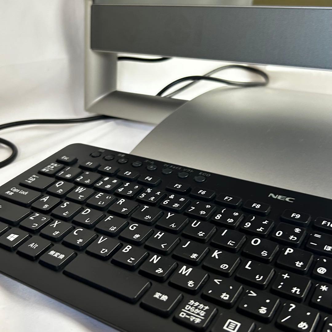 【専用】NEC デスクトップPC VALUESTAR VN770 レッド モニタ