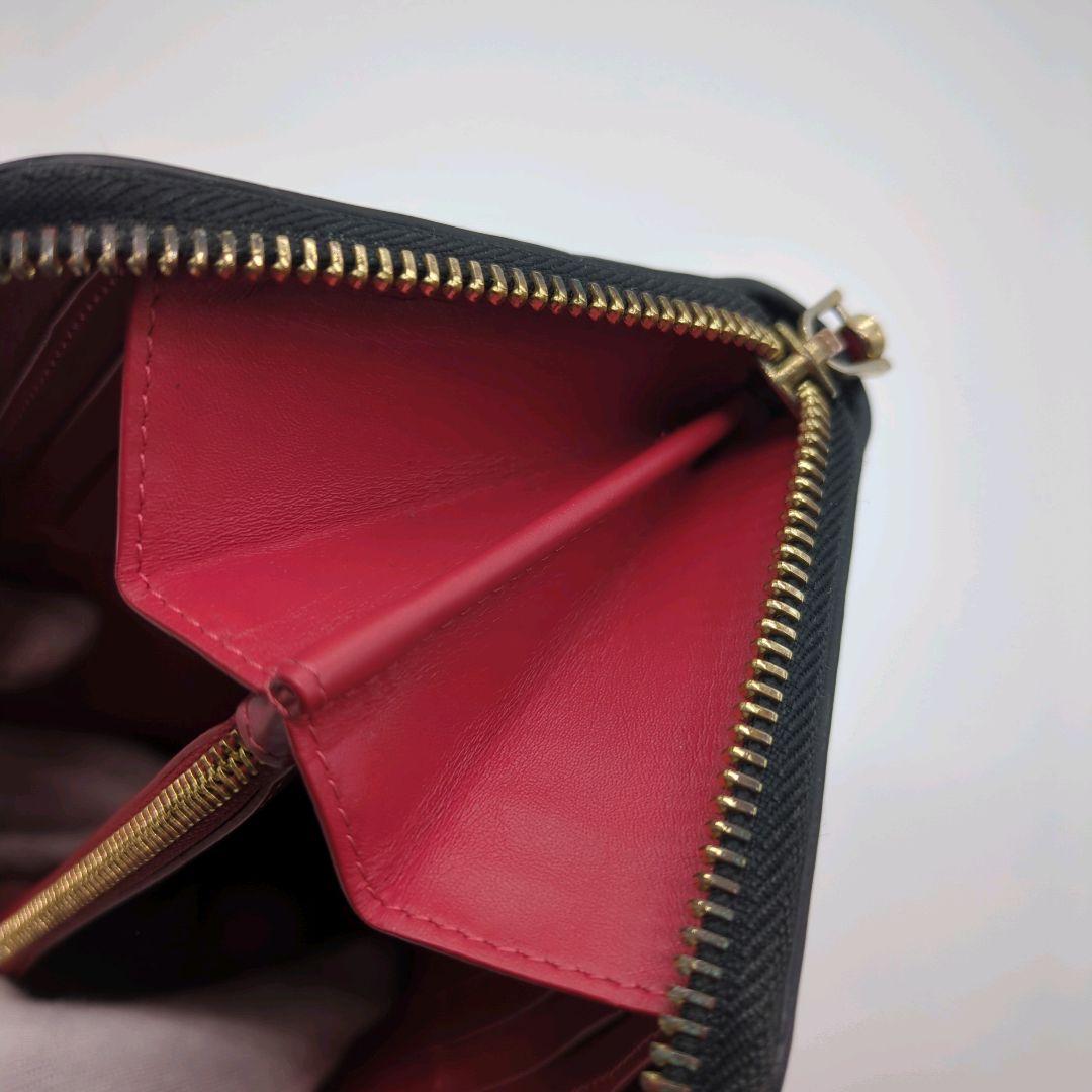 【良品】クリスチャンルブタン☆長財布 ラウンドファスナー パネトーネ スタッズ