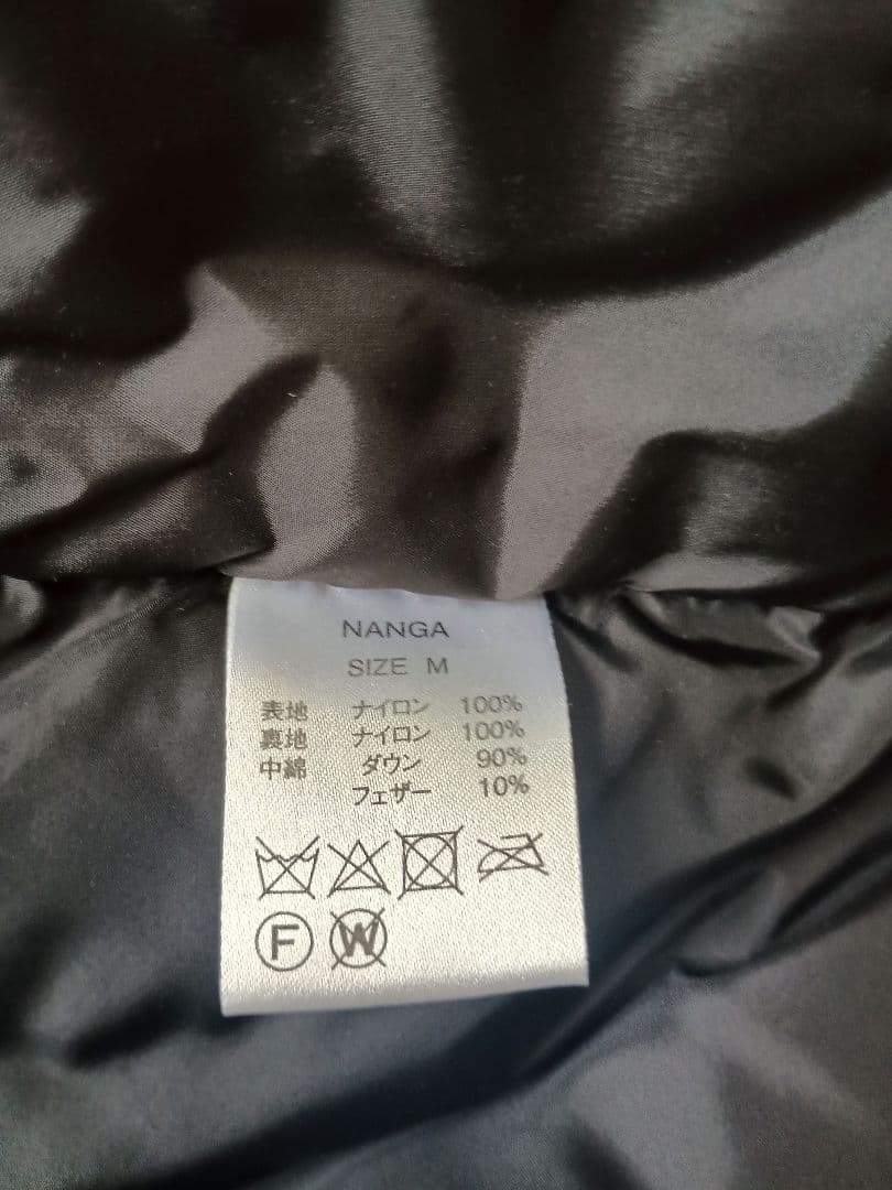 nanga オーロラダウンジャケット ブラック Mサイズ
