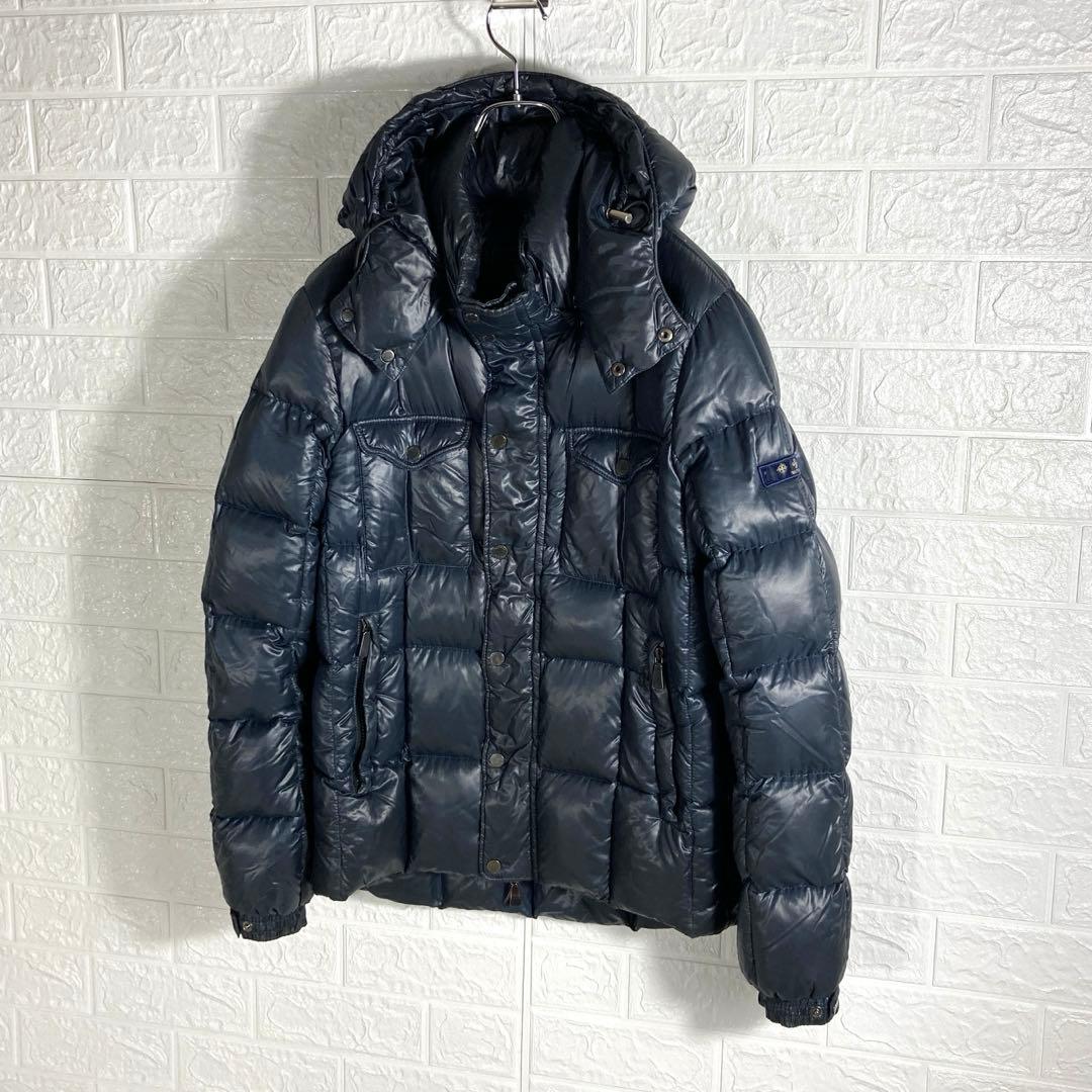 【人気】TATRAS タトラス バラザーノ 光沢 ダウンジャケット 3 ネイビー