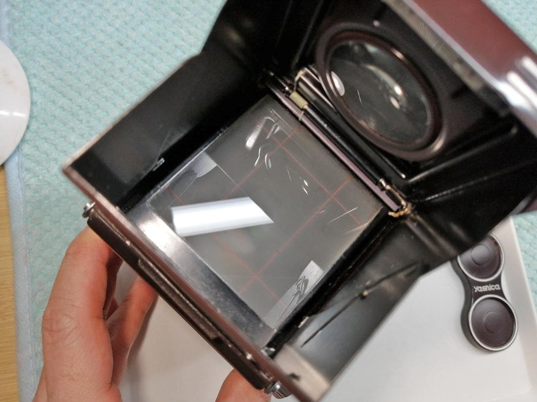 Yashica-A Brown ブラウン 茶 ヤシカ二眼レフ #7766