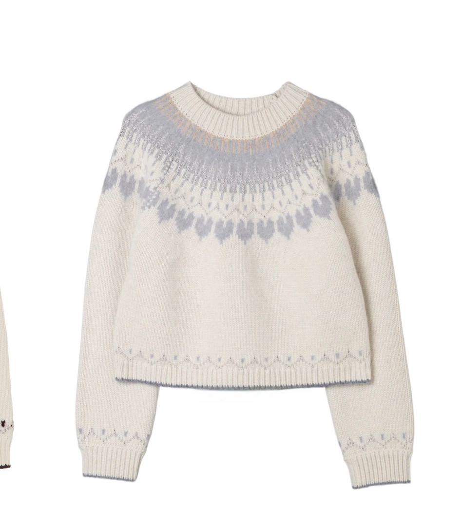 トップス Herlipto Heart Fair Isle Knit Pullover