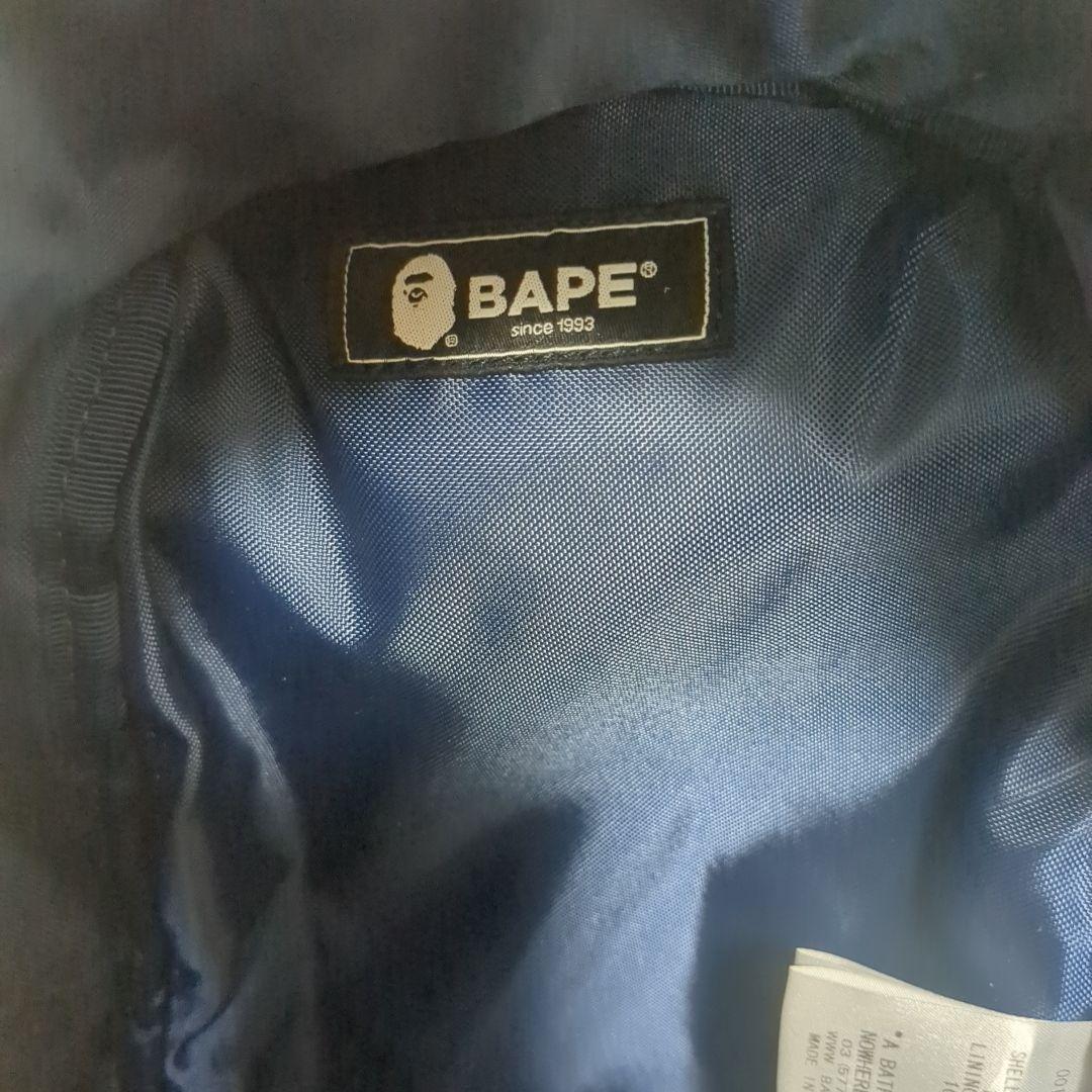 【美品】希少　BAPE × WGM シャーク パーカー風 バックパック　リュック