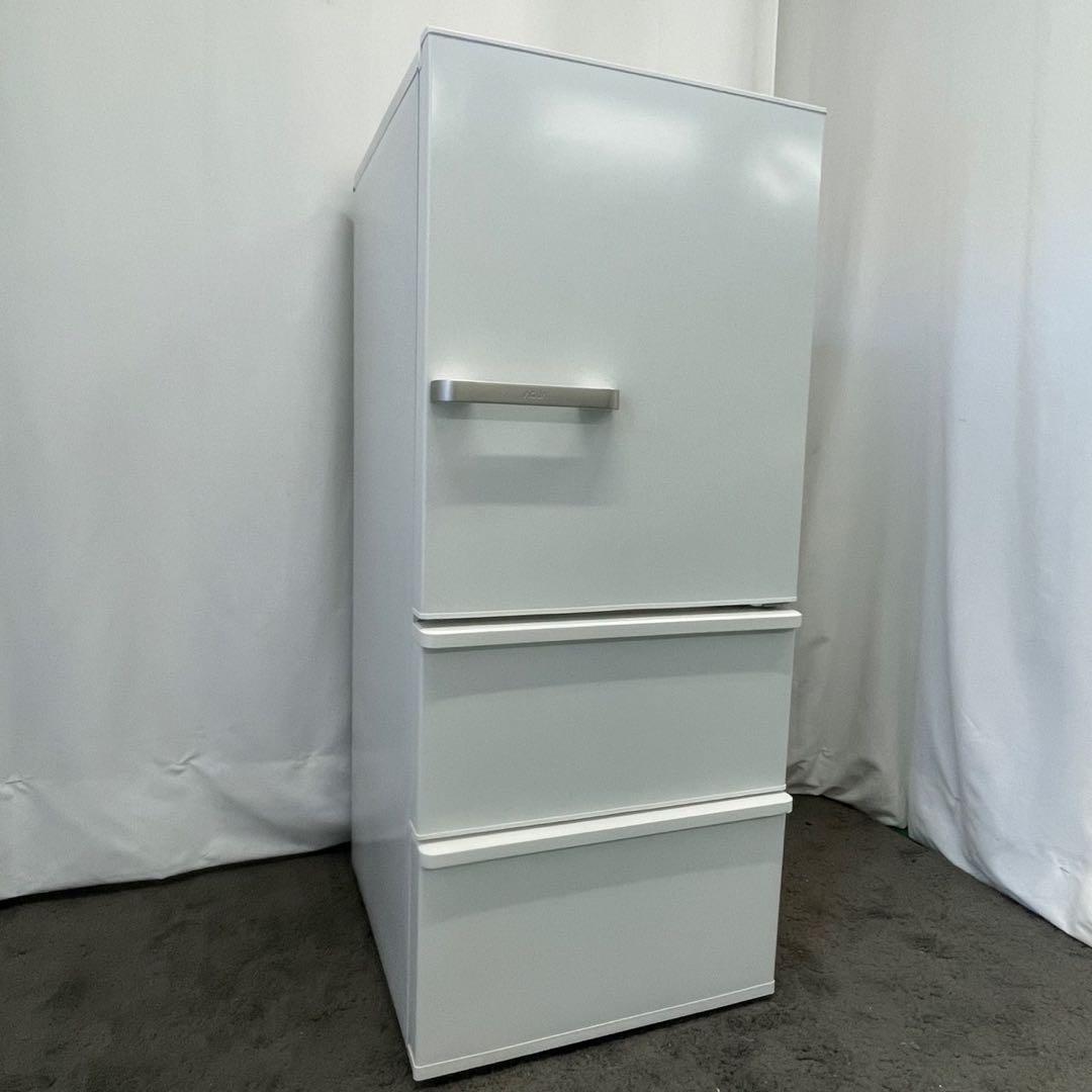 ゆずたろう　176✨極美品　レトロ　冷蔵庫　お洒落　可愛い　設置無料　白