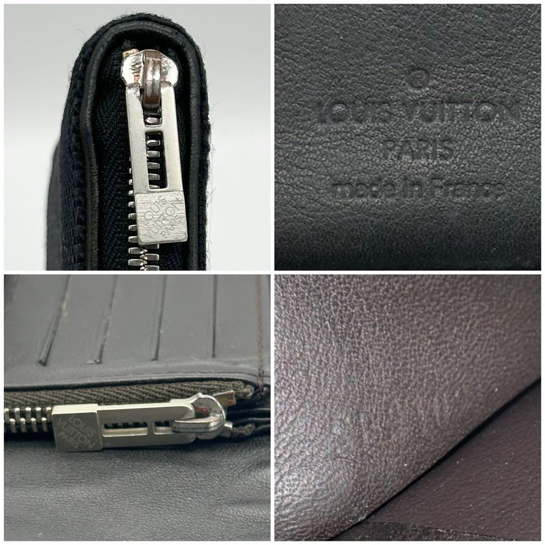 ルイヴィトン ポルトフォイユ ロン ジェアン ダミエ ヴェルティカル ラウンド