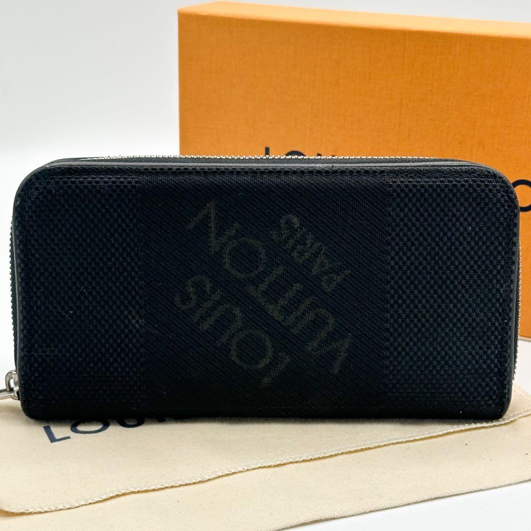 ルイヴィトン ポルトフォイユ ロン ジェアン ダミエ ヴェルティカル ラウンド