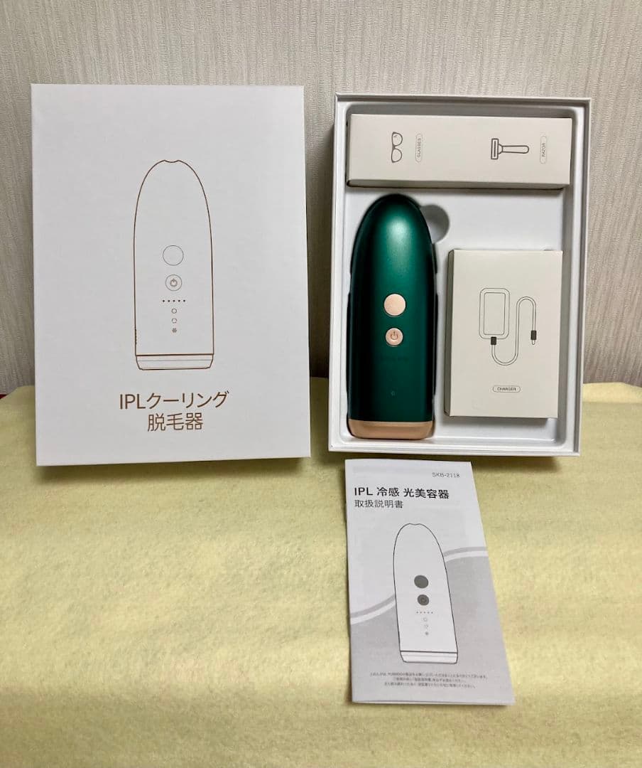 脱毛器 vio家庭用　脱毛器　自動/手動照射モード　全身対応　男女兼用 光美容器