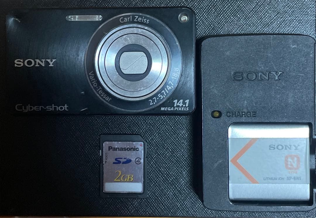 ソニー デジカメ サイバーショット DSC-W350 ブラック