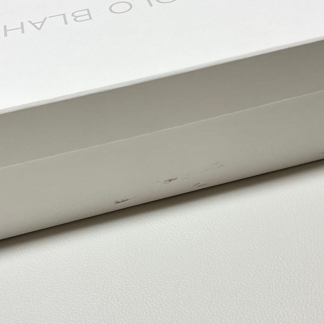 MANOLOBLAHNIK マノロブラニク クリスタル フラット パンプス 37