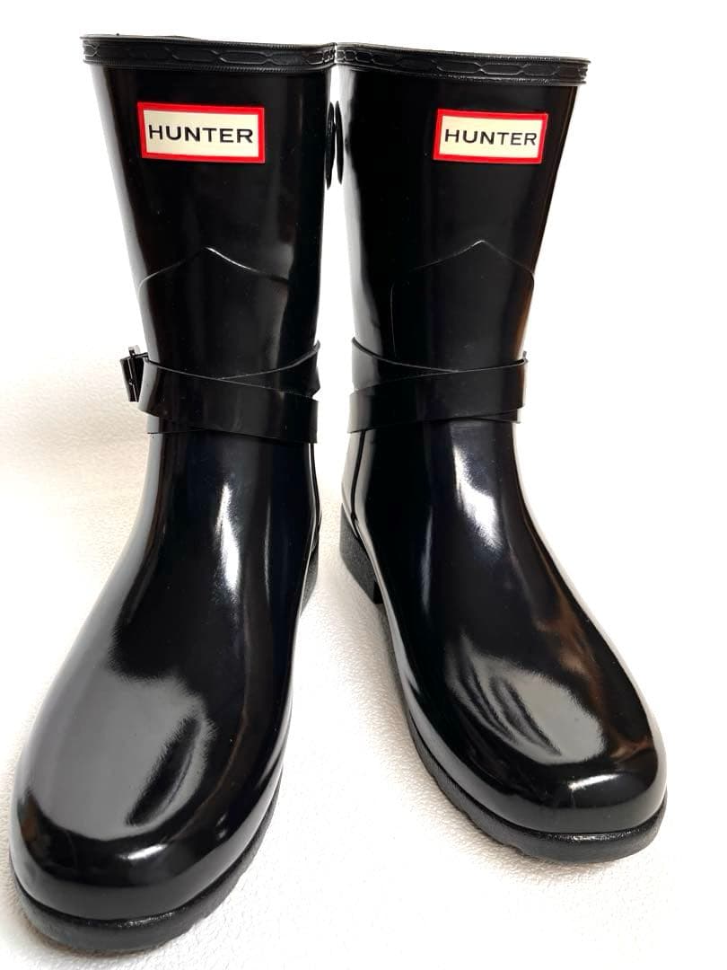 【美品】HUNTER レインブーツ UK6 24.5 cm (eu 39)