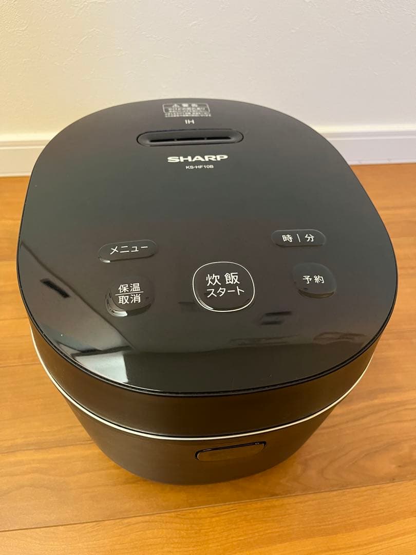 シャープ　IHジャー炊飯器　5.5合炊き　KS-HF10B-B