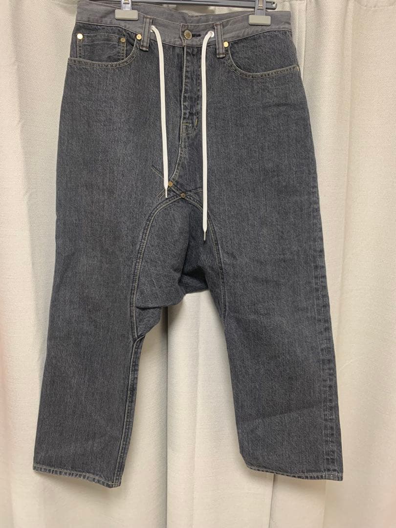 ダダ　FUMITO GANRYU サルエルデニム　2サイズ