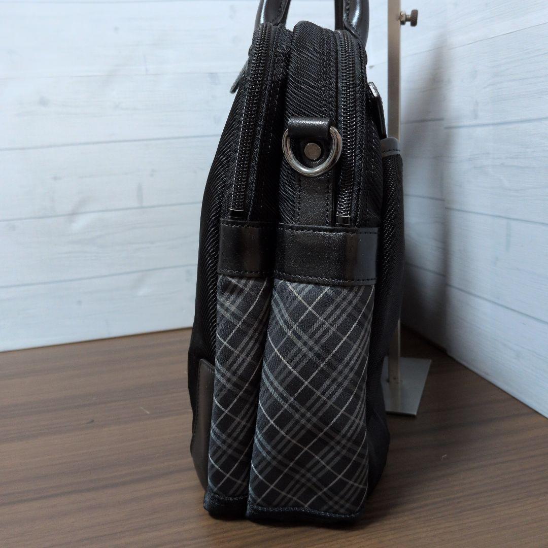 BURBERRY BLACK LABEL　2way ビジネスバッグ　美品