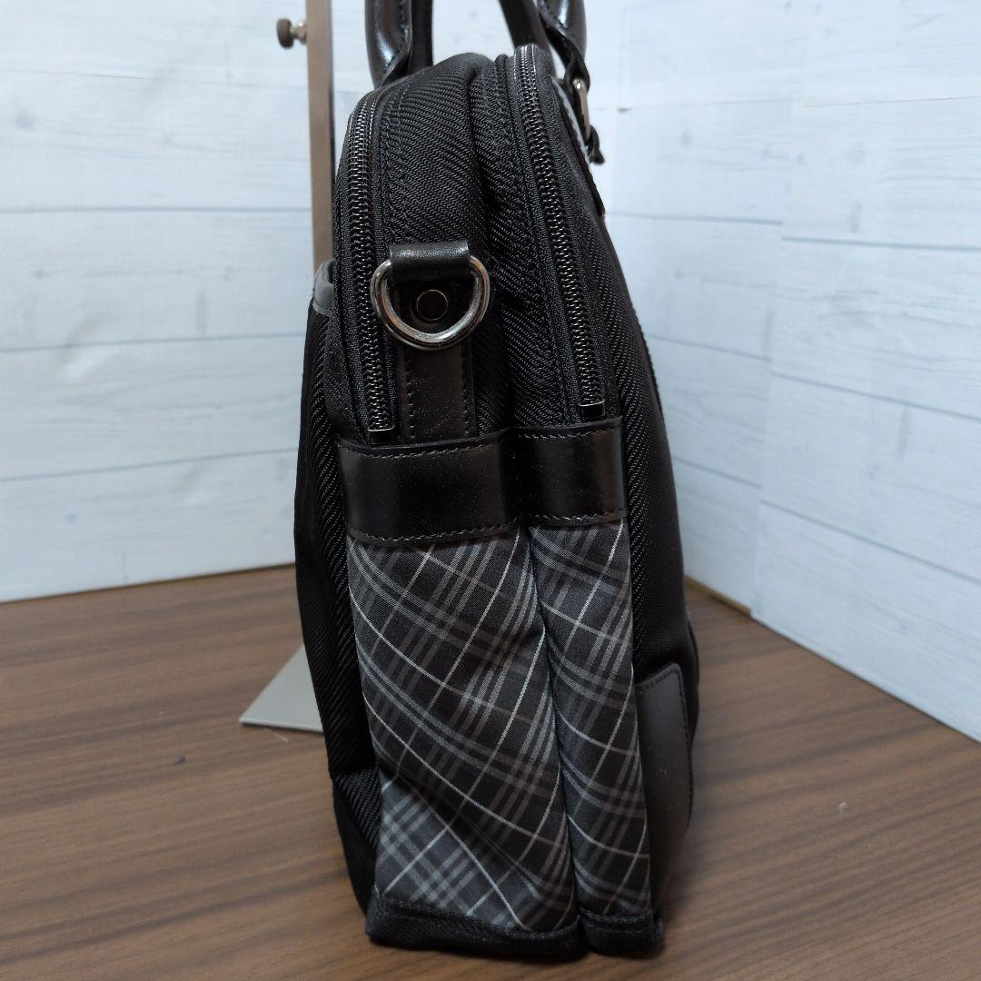 BURBERRY BLACK LABEL　2way ビジネスバッグ　美品