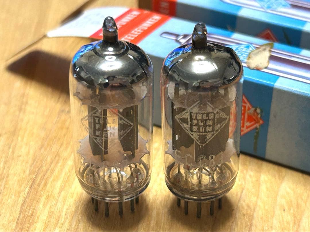 テレフンケン ECC83 / 12AX7 真空管 2本セット