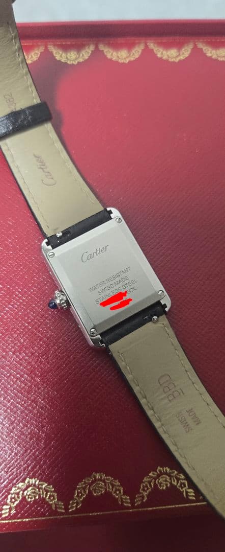 腕時計⌚CartierカルティエタンクマストSM　WSTA0042ハルカス購入☆