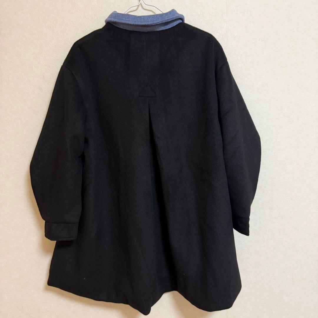 リボンカラーコート Sサイズ シンプル 綺麗 イイ女 冬アウター