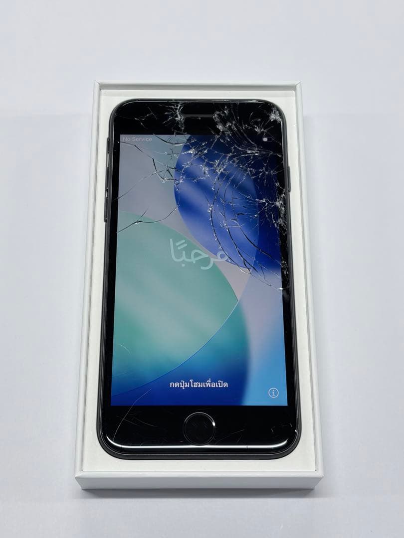 【 液晶割れ 】iPhone SE 第2世代（SE2）64GB ブラック