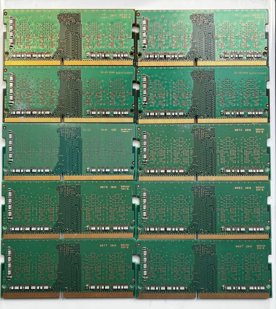 あ*ん様 SAMSUNG 4GB×10枚セット（計40GB） ノート　DDR4-