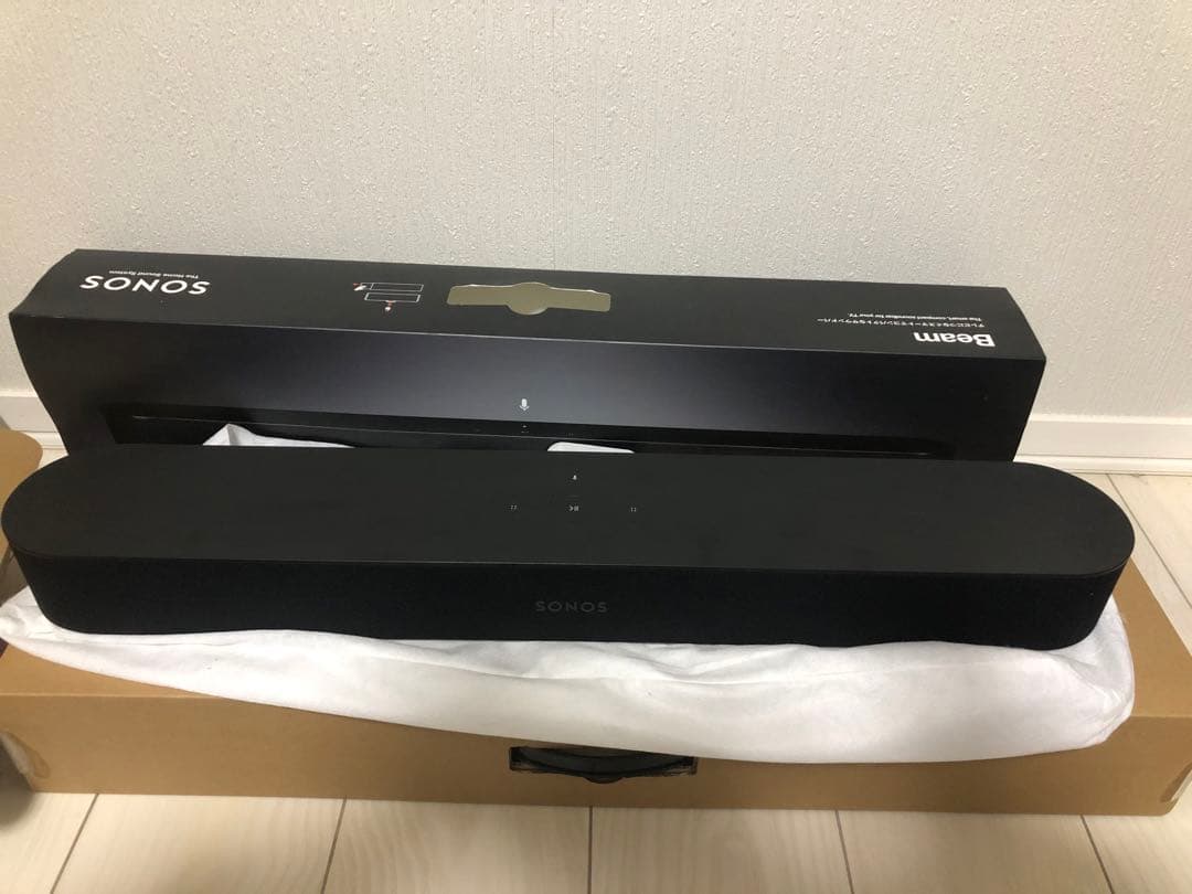 Sonos Beam ブラック　s14 初期化済み