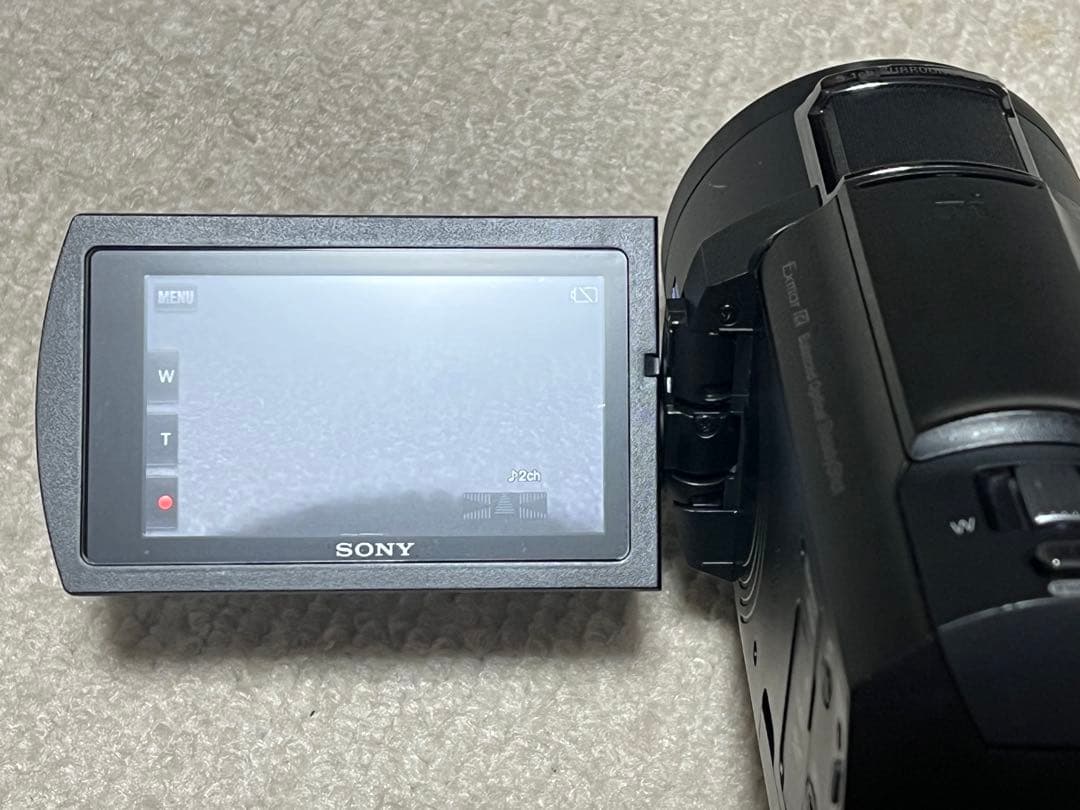 【SONY 4K ビデオカメラ FDR-AX45A】中古・動作確認済み