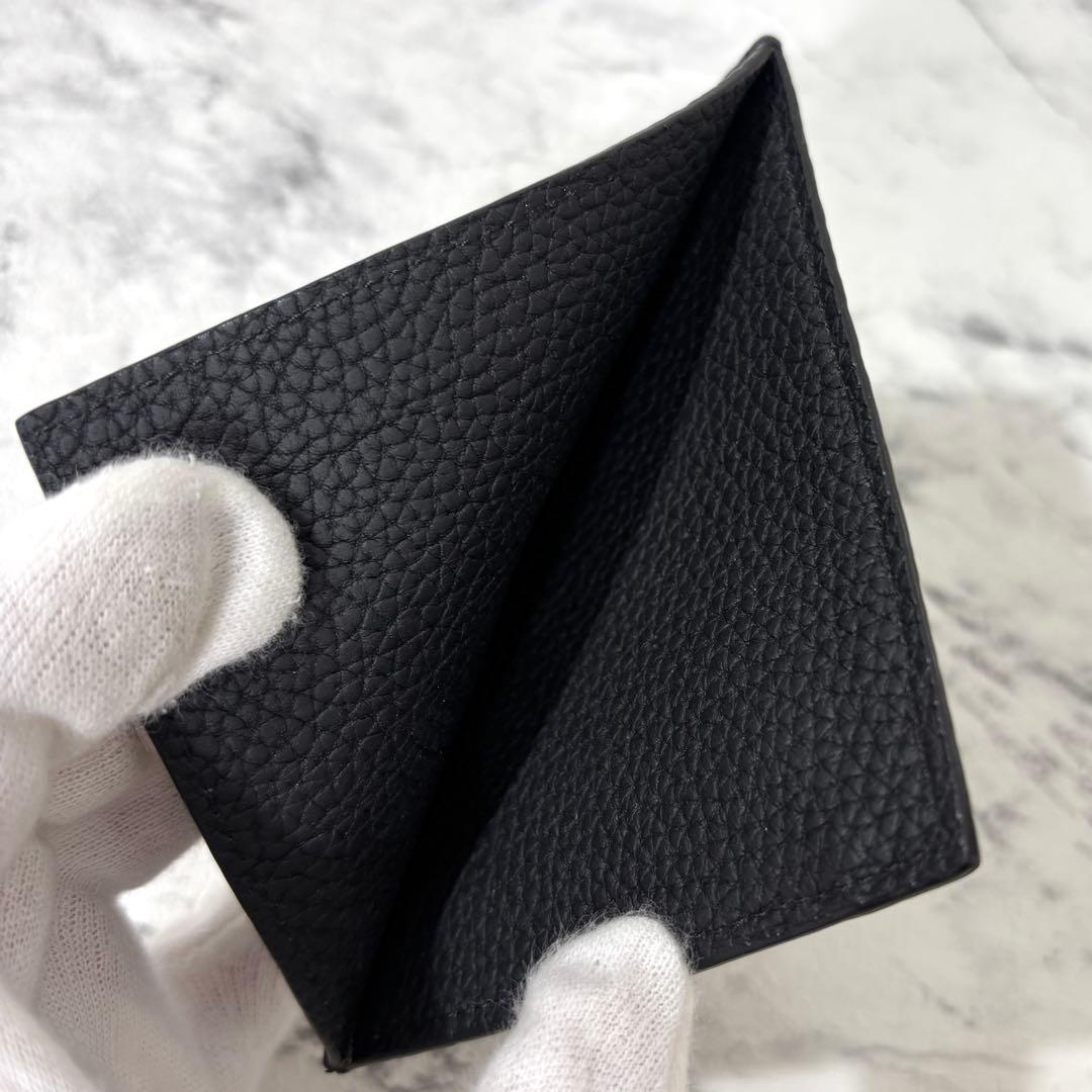 【未使用級】 ボナベンチュラ ケース カードケース レザー ブラック