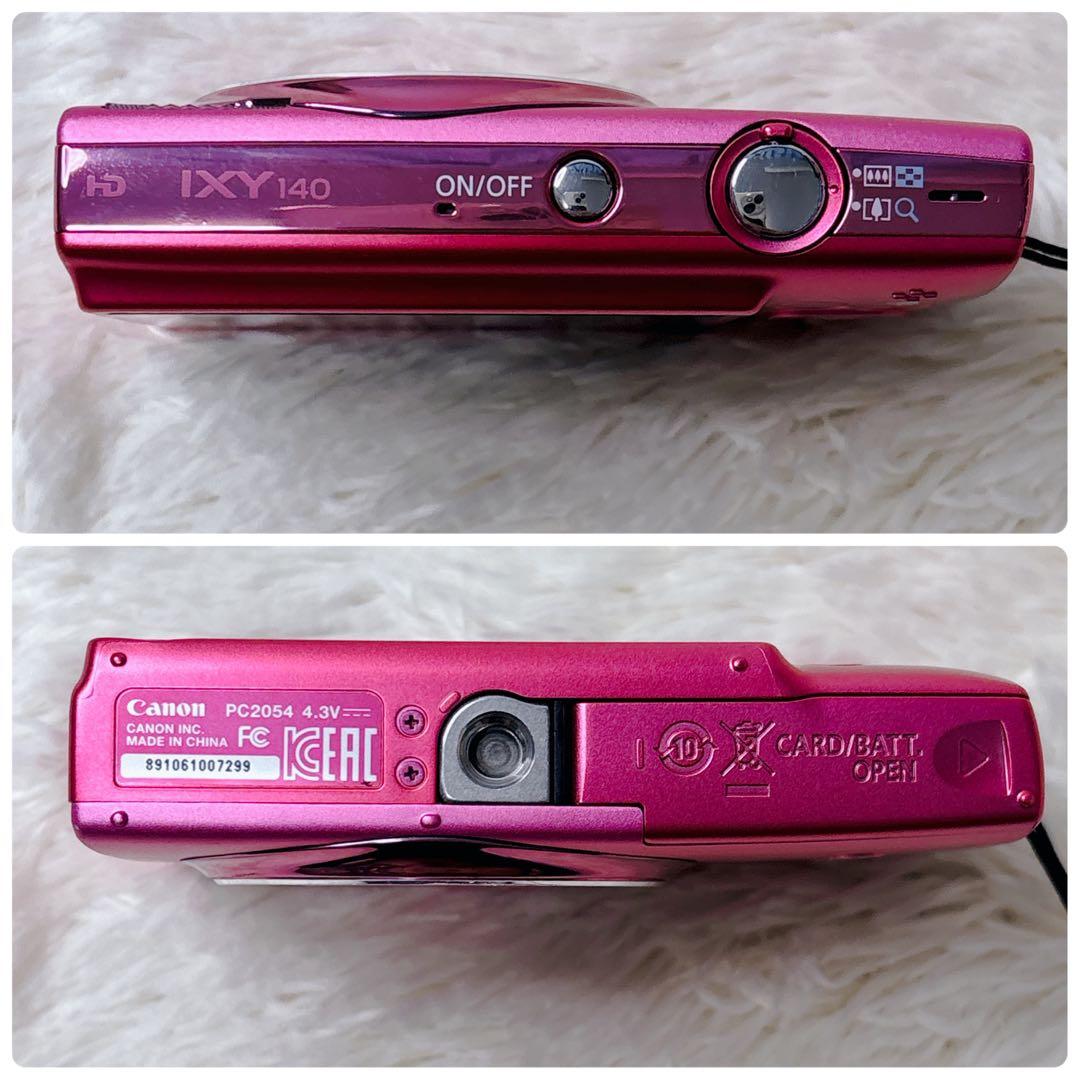 【極美品・人気・希少】Canon IXY 140 ピンクコンパクトデジタルカメラ