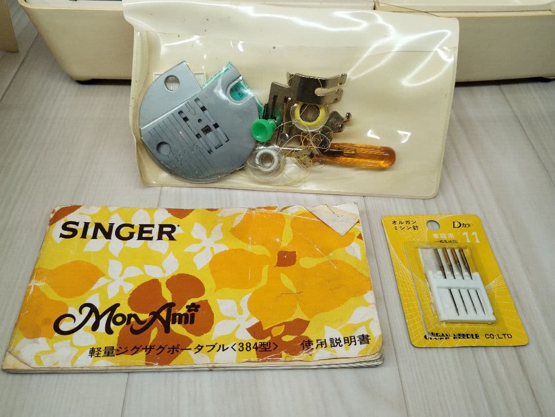 y シンガー SEWING MACINE monami 384型【動作確認済】