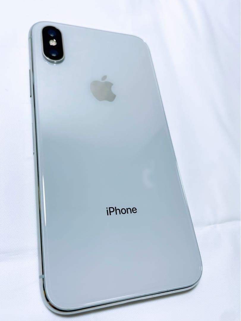 【値下げ】iPhoneX本体 64GB シルバー