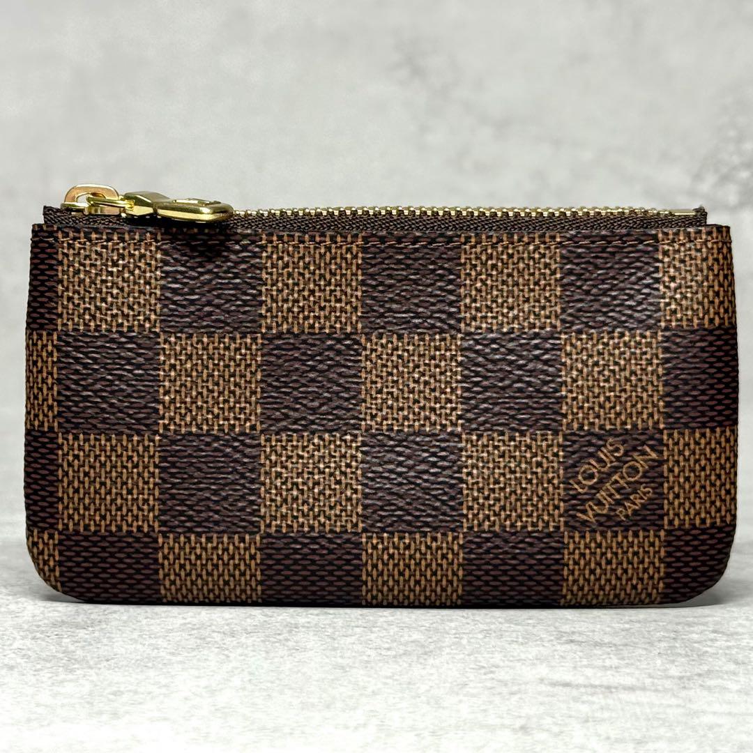 新品未使用 現行モデル ルイヴィトン ダミエ ポシェットクレ ケース