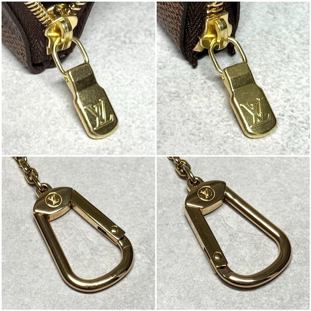 新品未使用 現行モデル ルイヴィトン ダミエ ポシェットクレ ケース